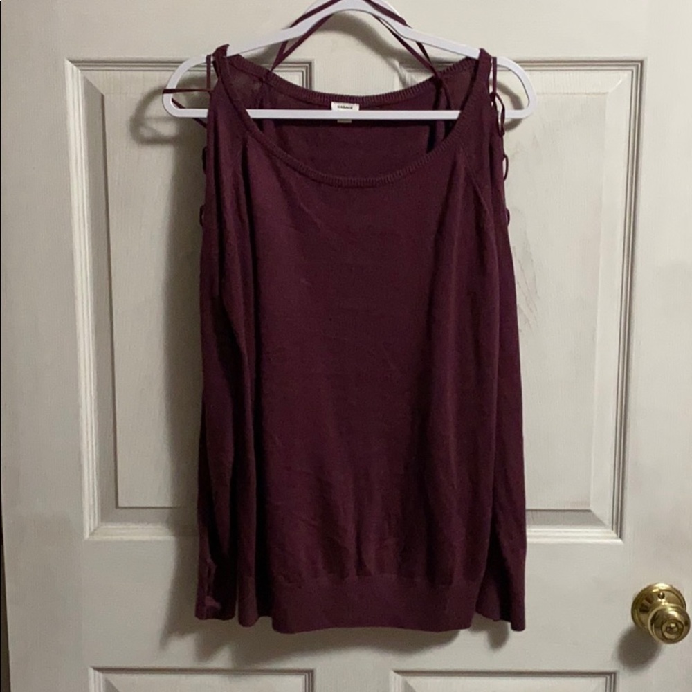 Purple sweater